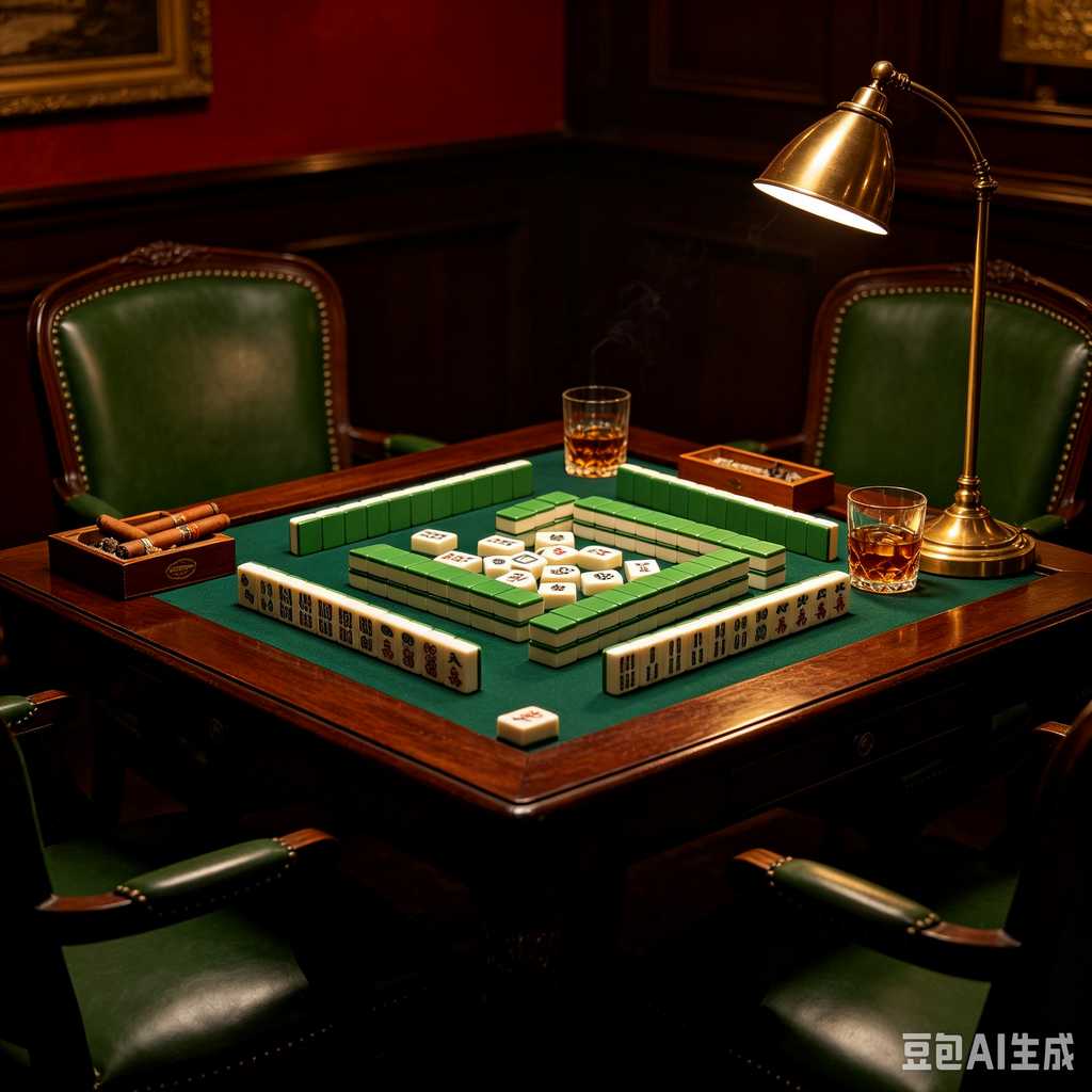 hotel room mahjong set