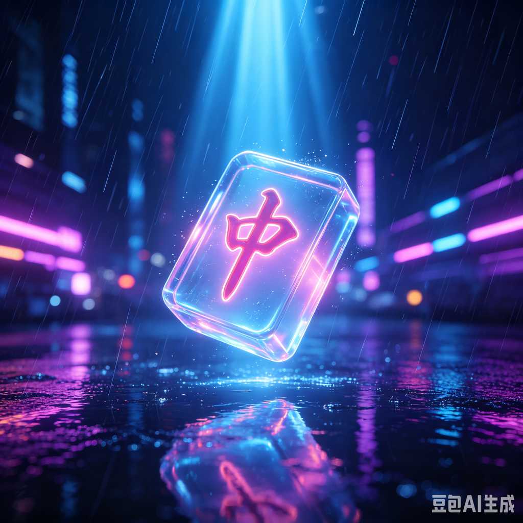 artistic mahjong tiles set