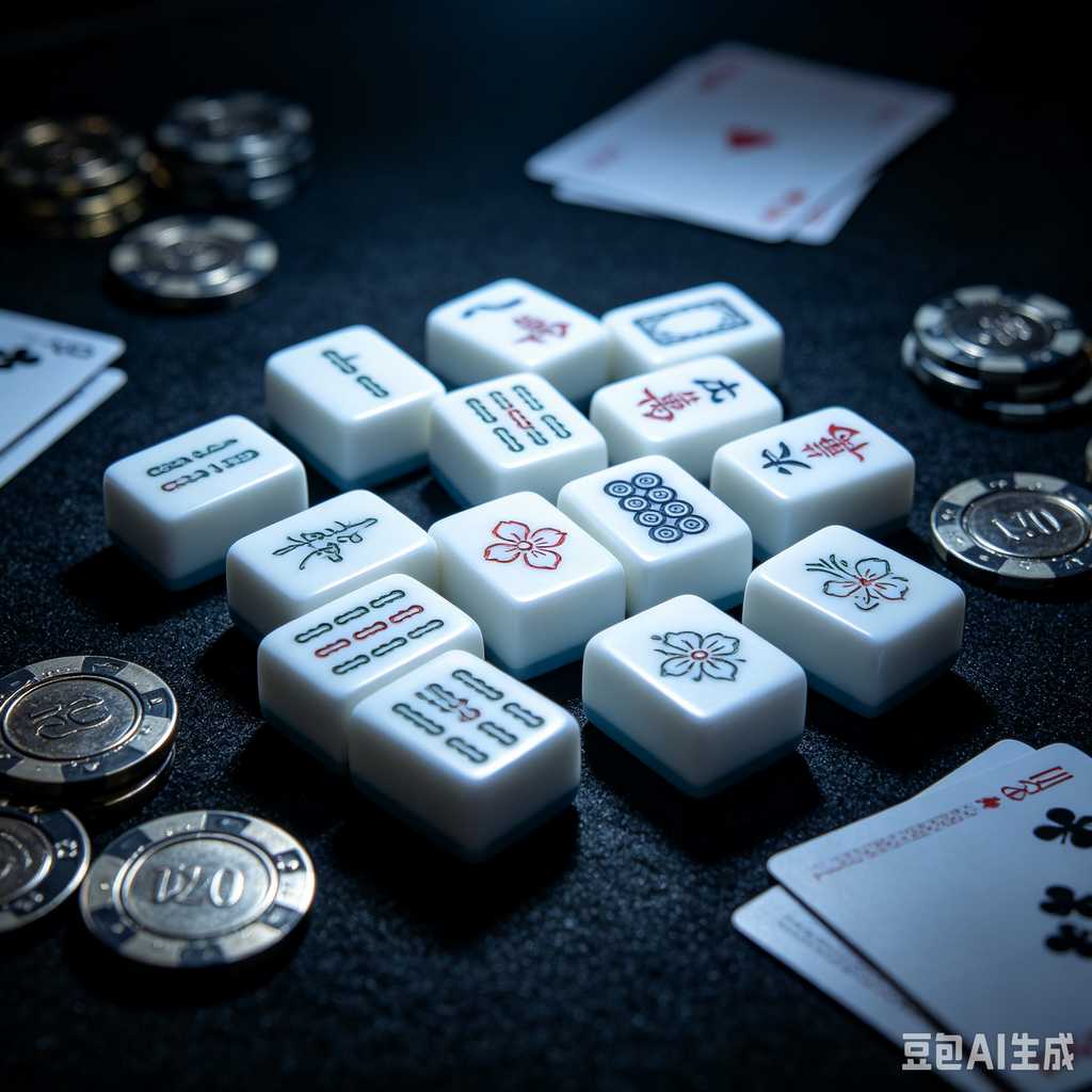 muted color mahjong set